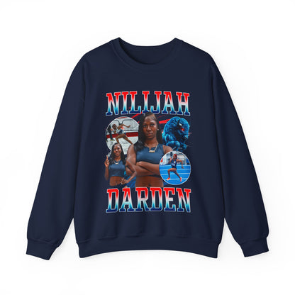 Nilijah Darden Colored & White Combo Crewneck Sweatshirt