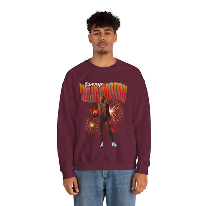 Camryn Washington Athlete Glory Crewneck Sweatshirt