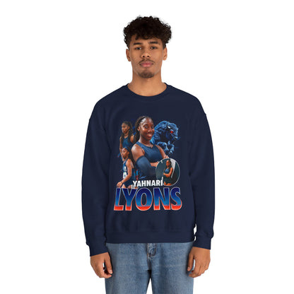 Yahnari Lyons Team Mascot Crewneck Sweatshirt