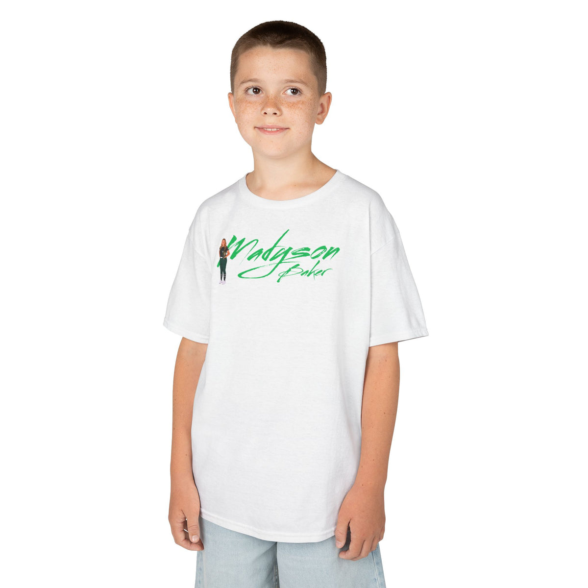 Madyson Baker Cursive Kids Tee