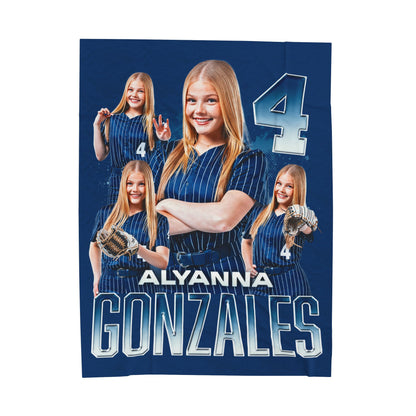 Alyanna Gonzales 60"-80" Plush Blanket