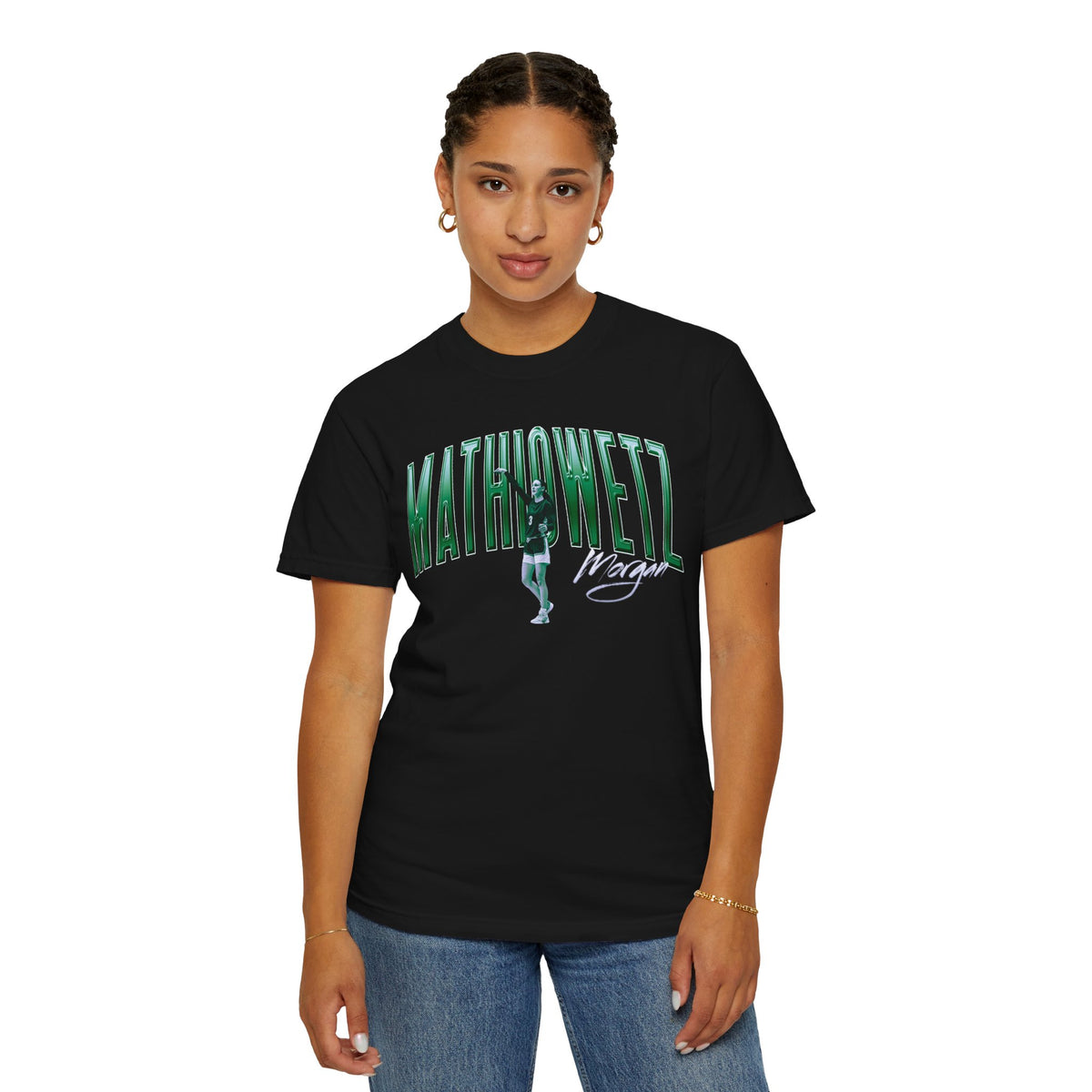 Morgan Mathiowetz Curved Combo Colored Premium Tee