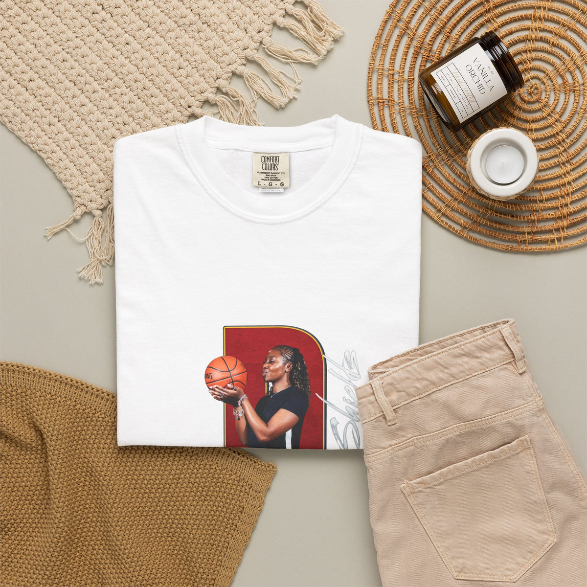 Aniyah Shields Player Icon Number Premium Tee