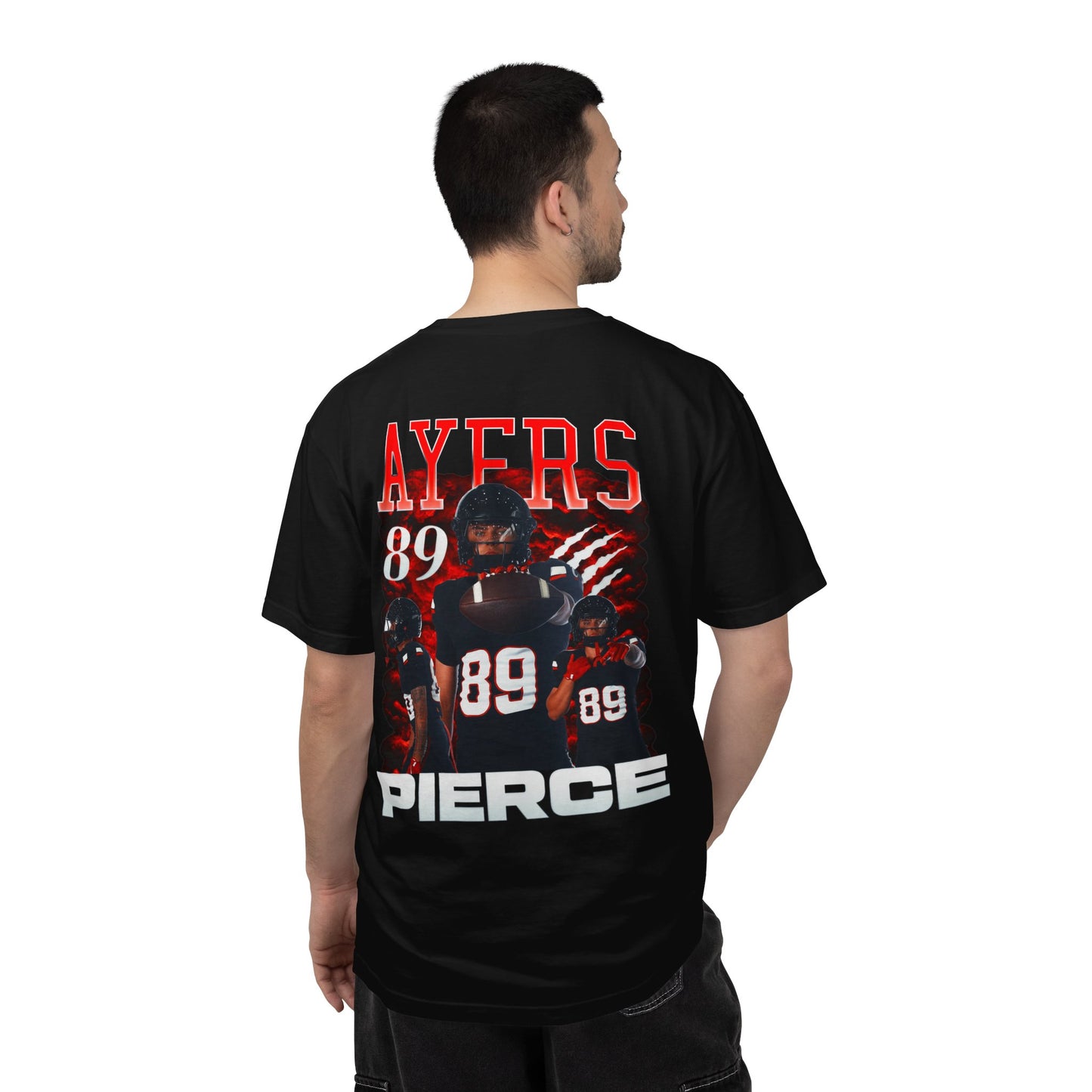 Pierce Ayers Logo Front & Back Premium Tee