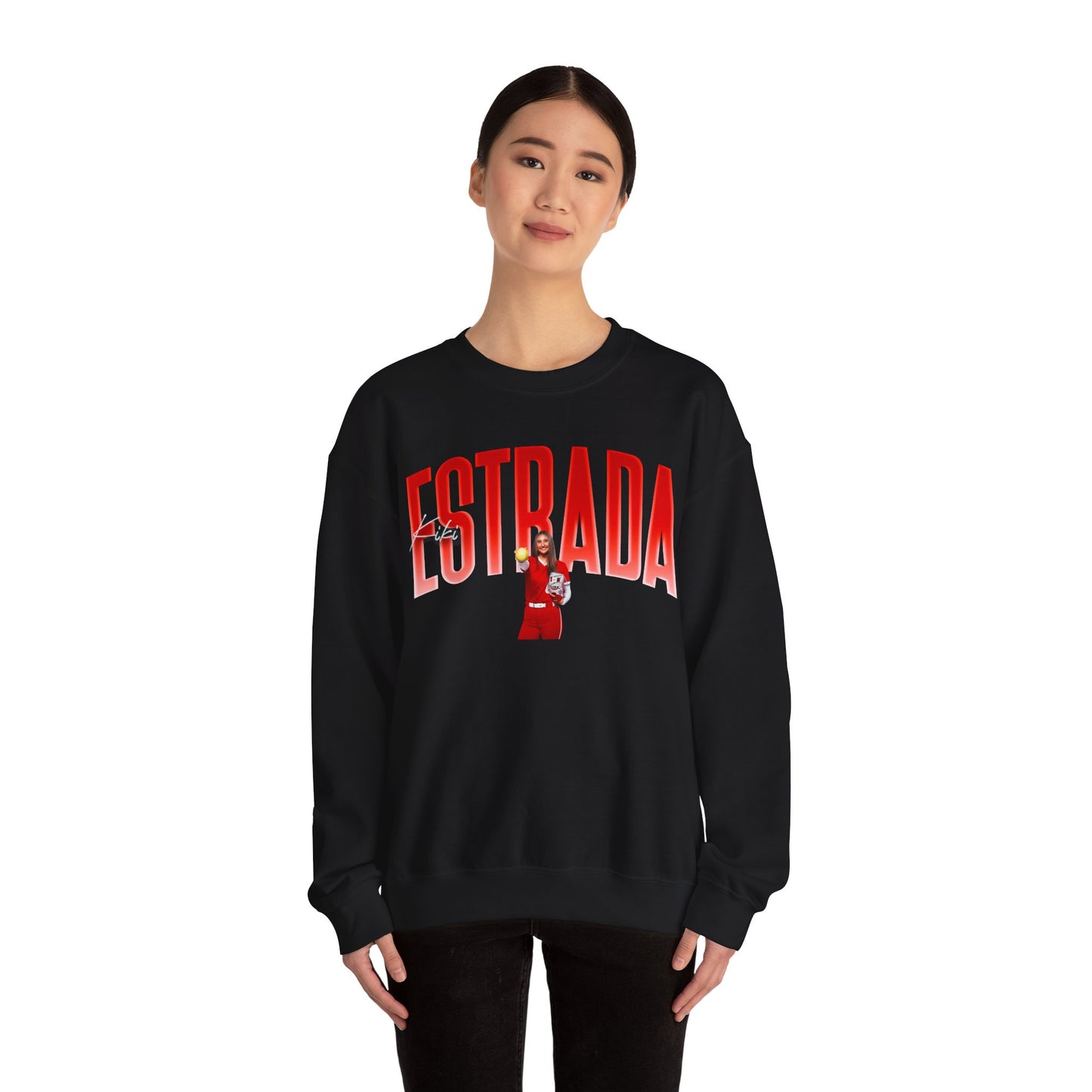 Kiki Estrada Big Last Name Crewneck Sweatshirt