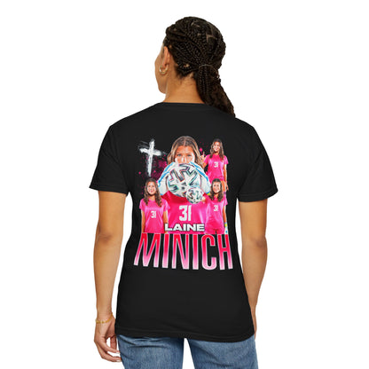 Laine Minich Logo Front & Back Premium Tee