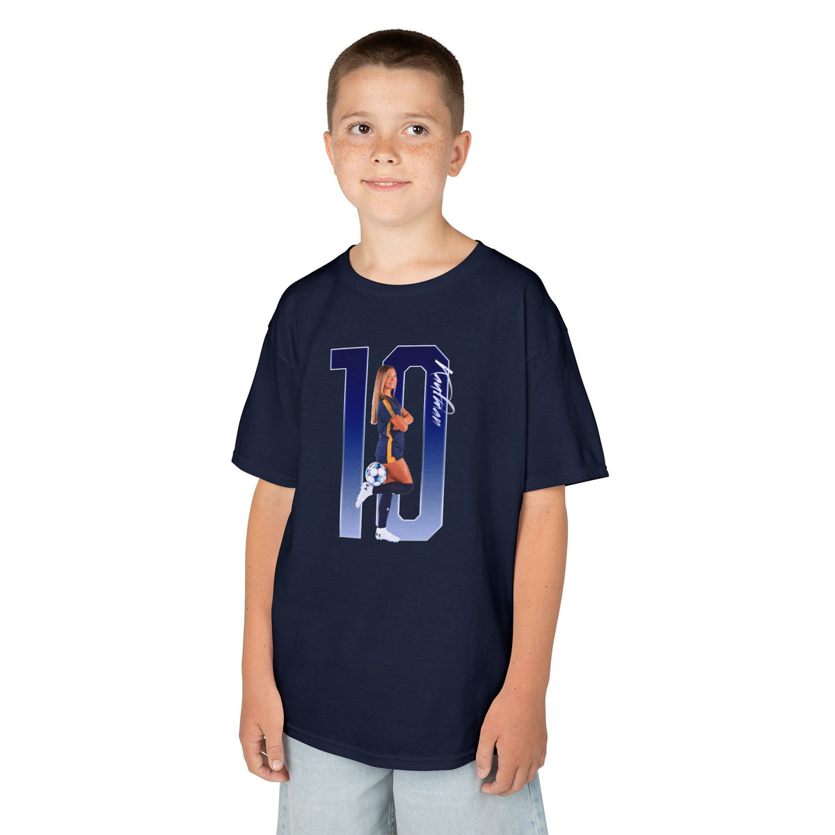 Summer Kaufman Player Icon Number Kids Tee