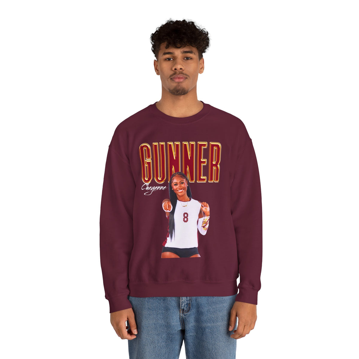 Cheyenne Gunner Athlete Glory Crewneck Sweatshirt