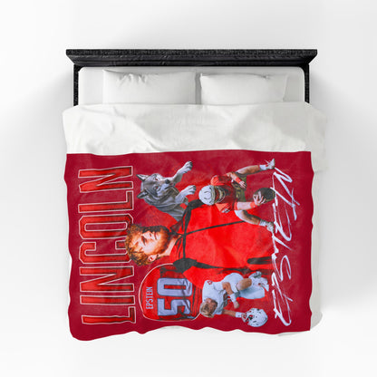 Lincoln Epstein 60"-80" Plush Blanket