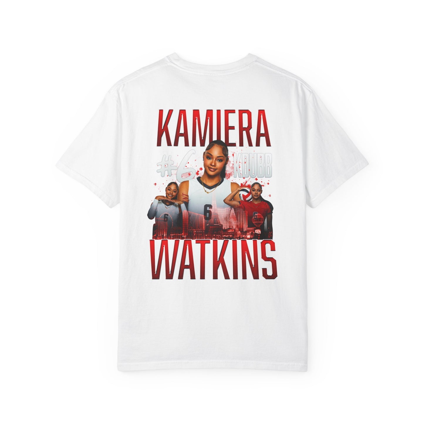 Kamiera Watkins Logo Front & Back Premium Tee