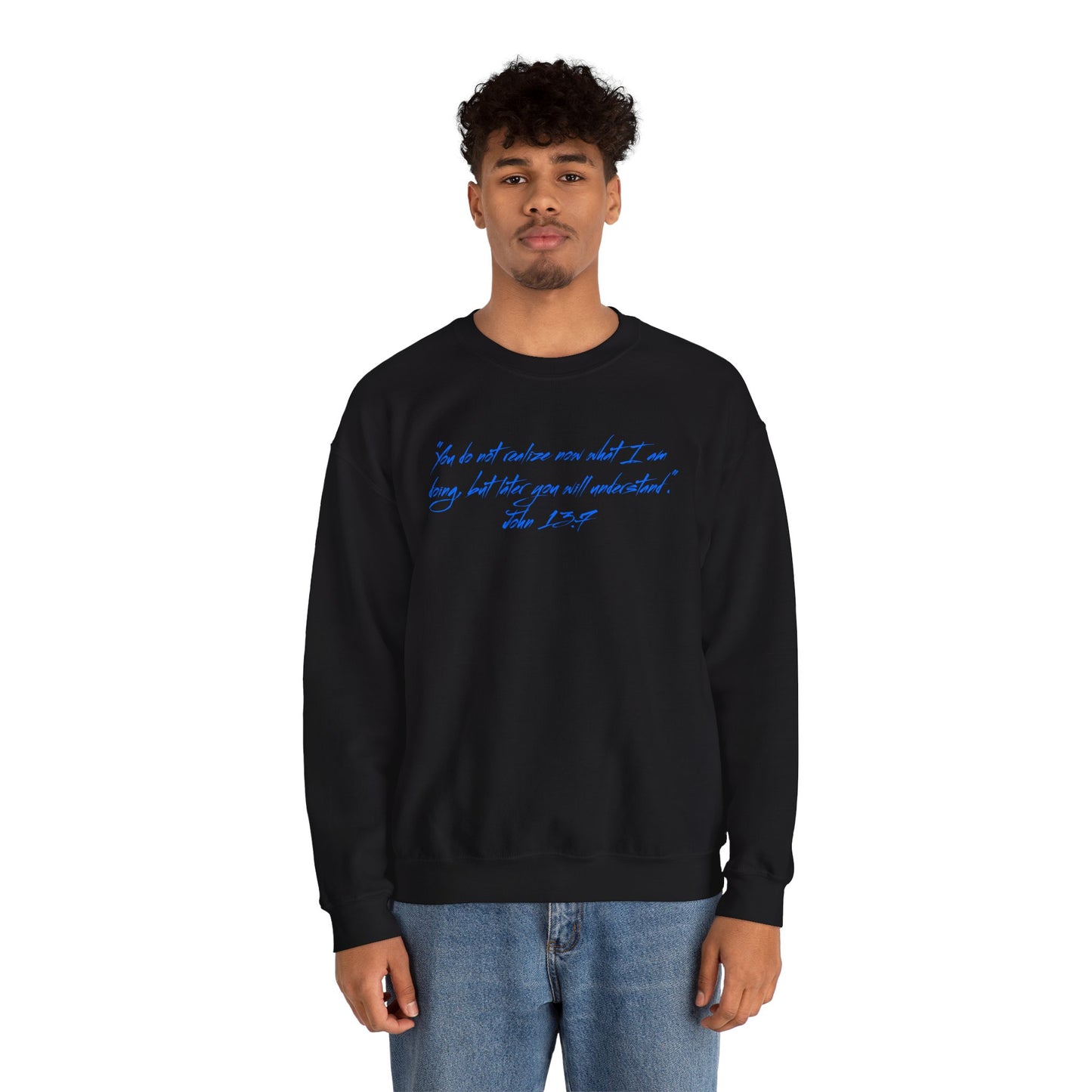 Brogan Sims Quote Crewneck Sweatshirt