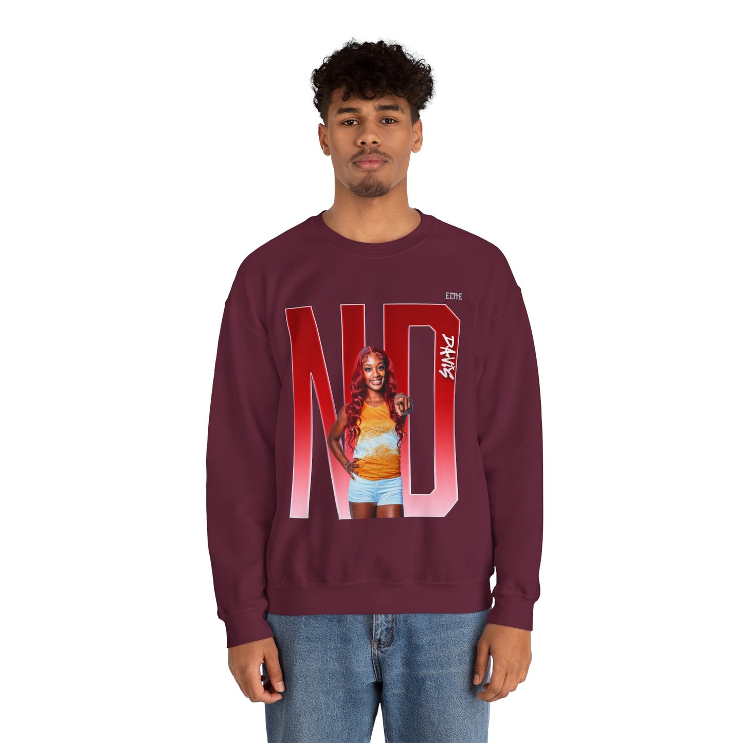Noël Davis Player Icon Crewneck Sweatshirt