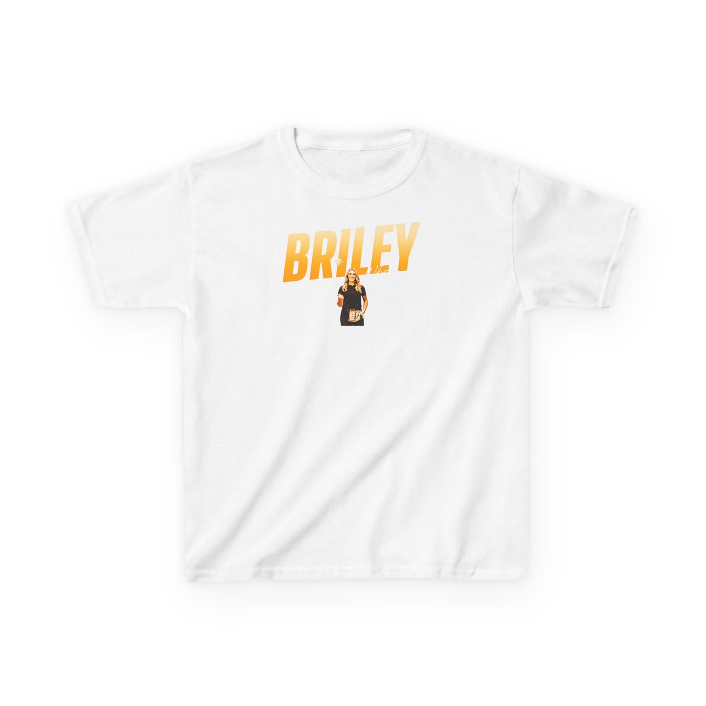 Briley Whittington Cursive Combo Colored Kids Tee