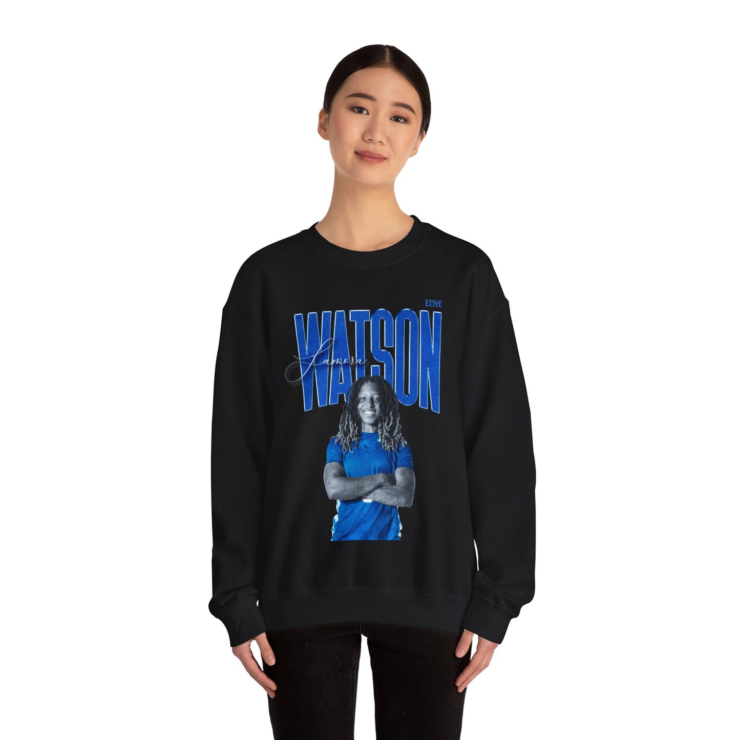 Samora Watson Faded Glory Crewneck Sweatshirt
