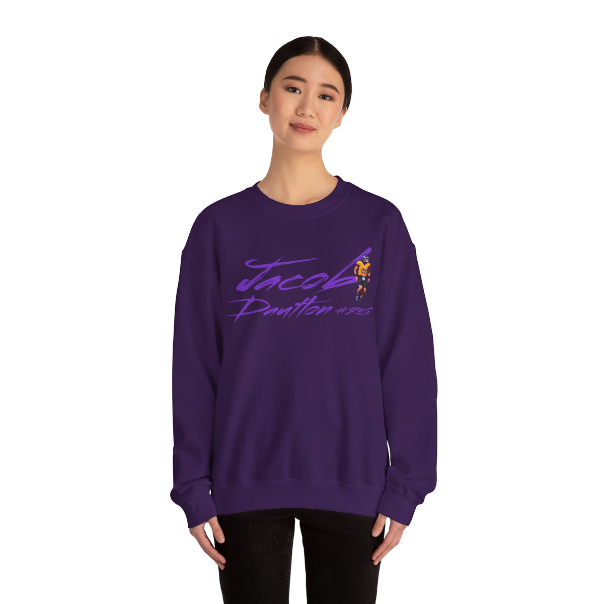 Jacob Daulton Cursive Crewneck Sweatshirt