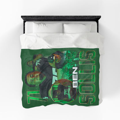 Ben Sollis 60"-80" Plush Blanket