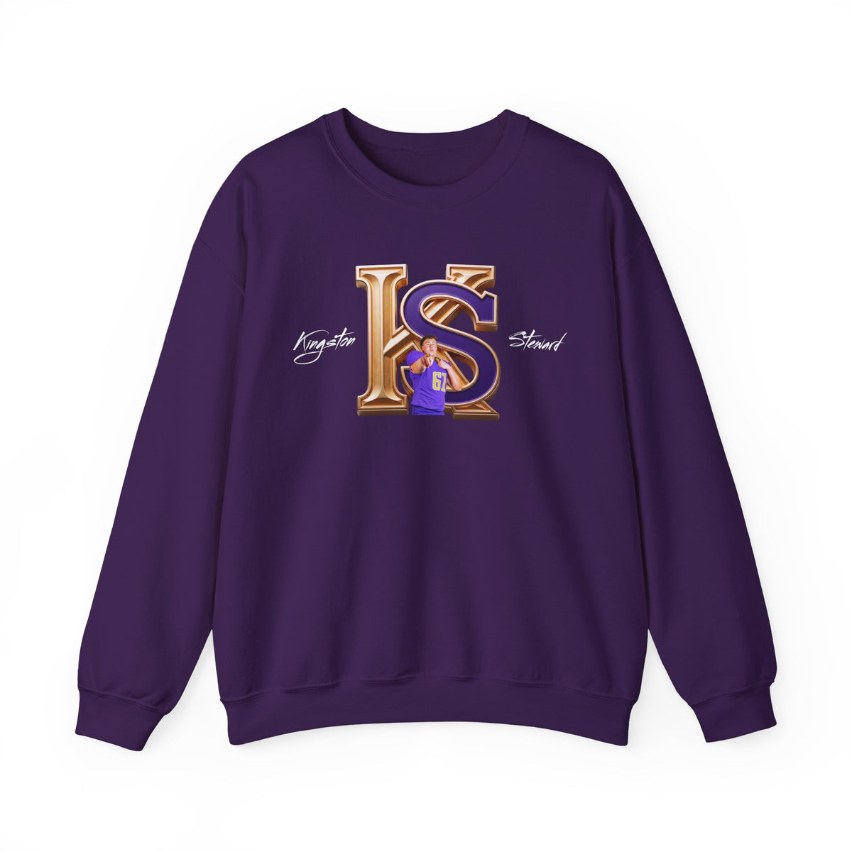 Kingston Steward Featured Logo Crewneck Sweatshirt