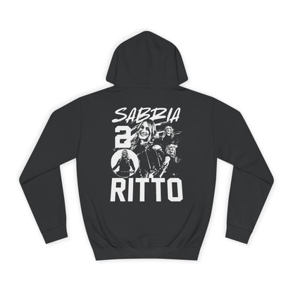 Sabria Ritto Vintage Blackout Premium Hoodie