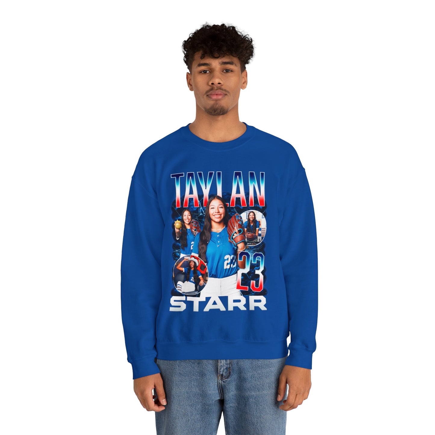 Taylan Starr Lightning Storm Crewneck Sweatshirt