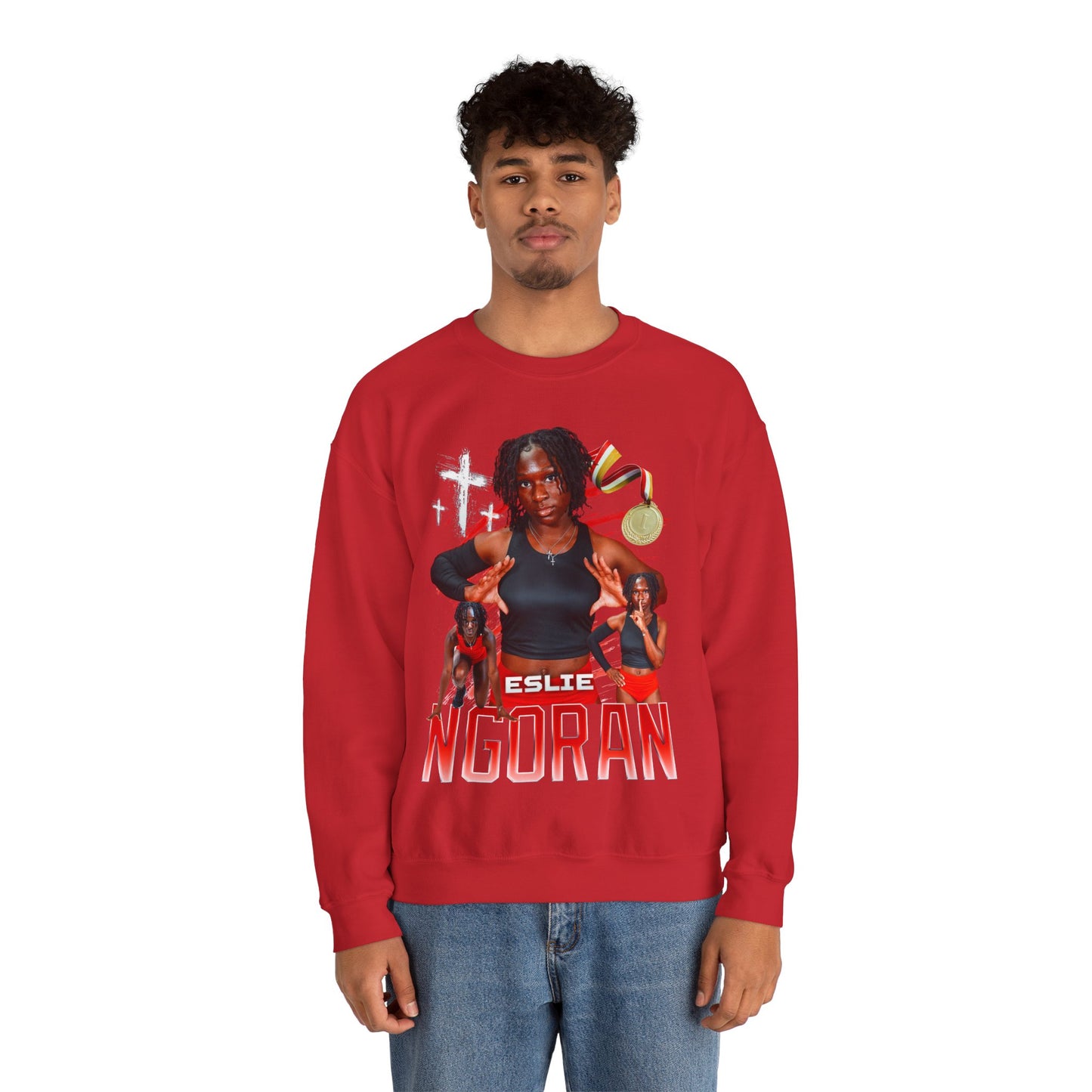 Eslie Ngoran Faith Based Crewneck Sweatshirt