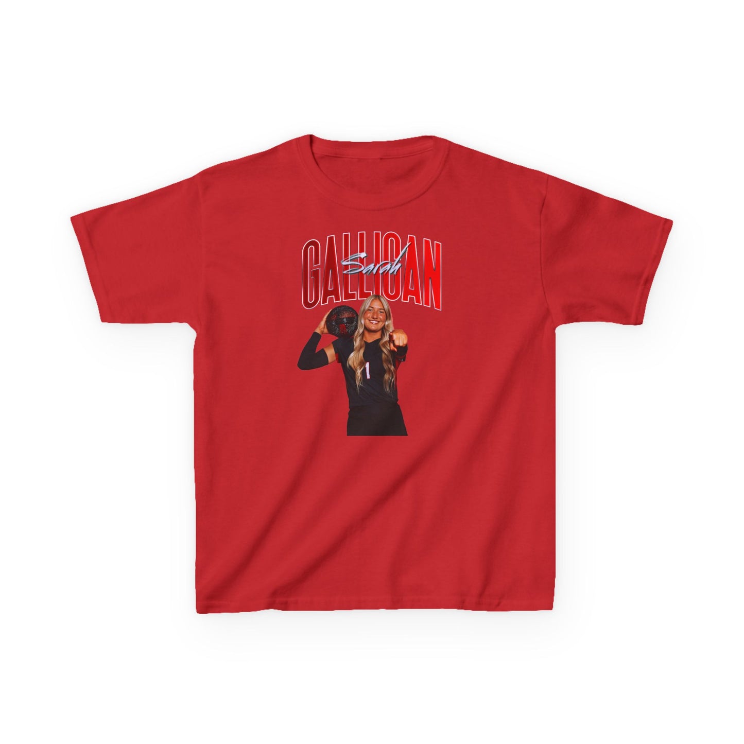 Sarah Galligan Big Last Name Kids Tee