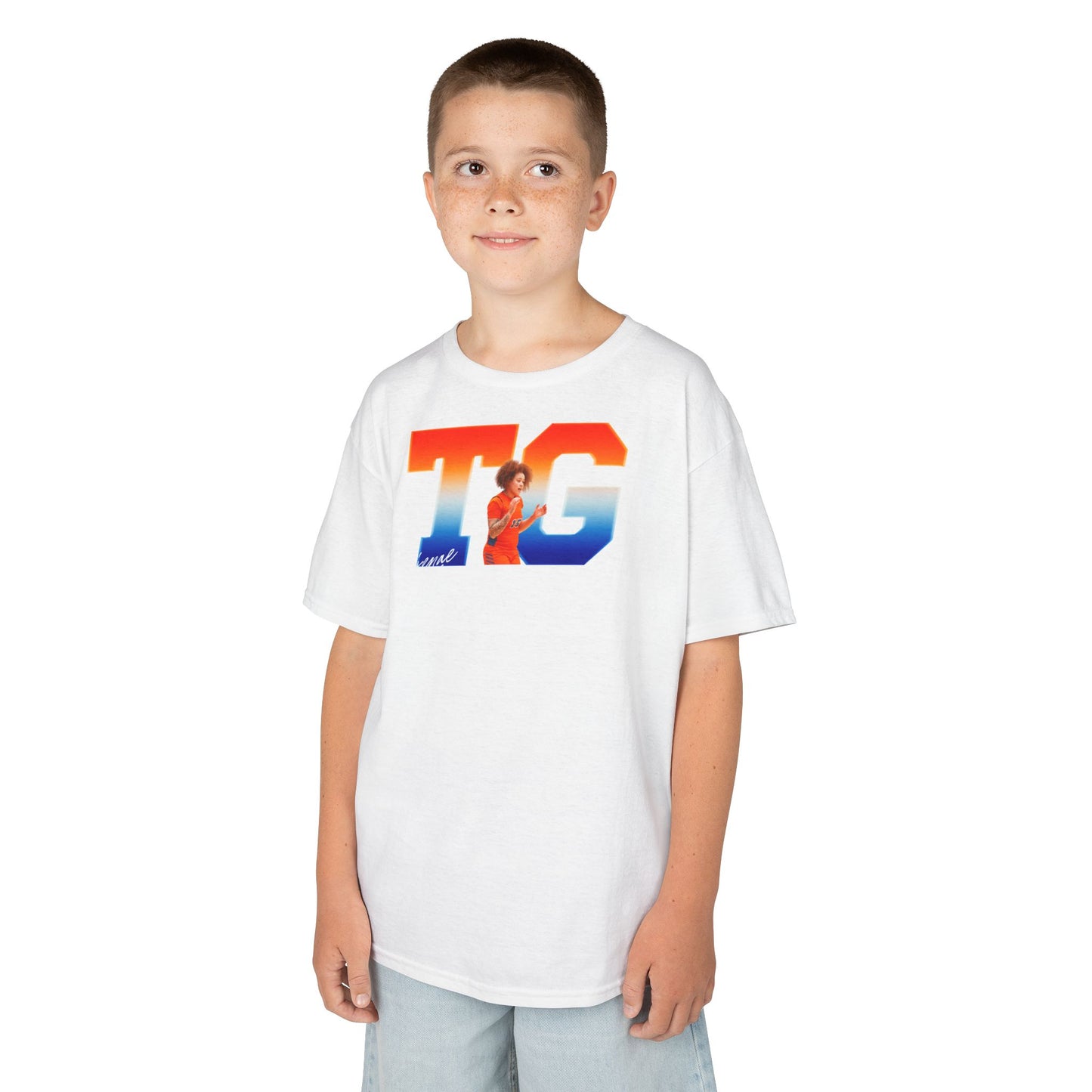 Tajenae Gooden Big Initials Kids Tee