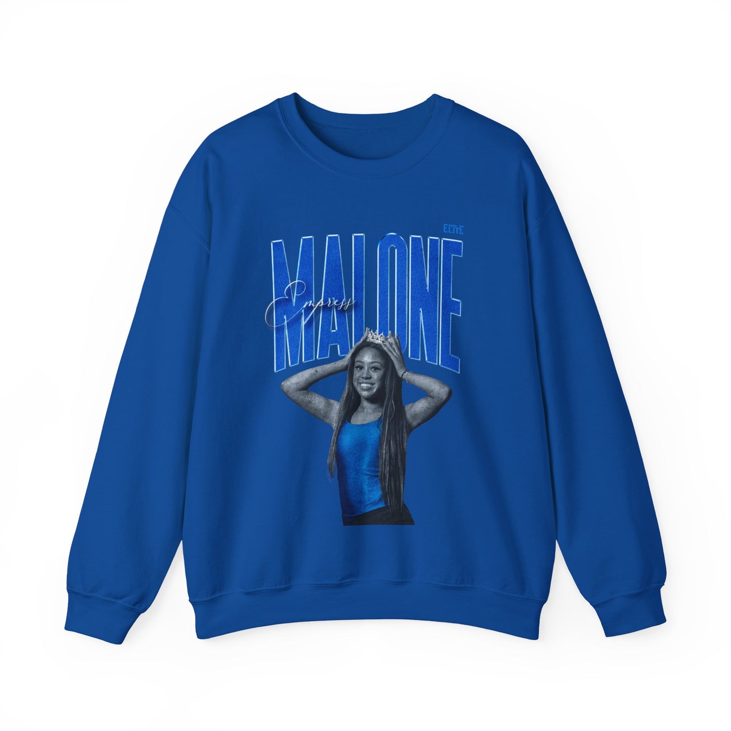 Empress Malone Faded Glory Crewneck Sweatshirt