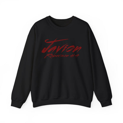 Javion Roberson Cursive Name & Number Crewneck Sweatshirt