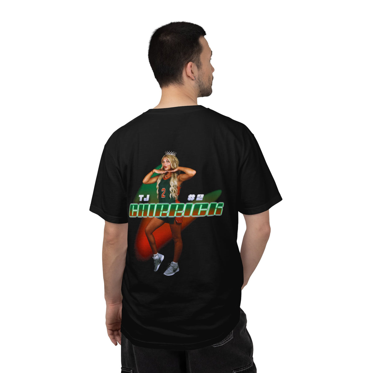 TJ Chirrick Logo Front & Back Premium Tee
