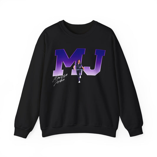 Marissa Jordan Big Initials Crewneck Sweatshirt