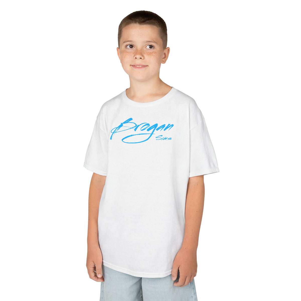 Brogan Sims Cursive Kids Tee