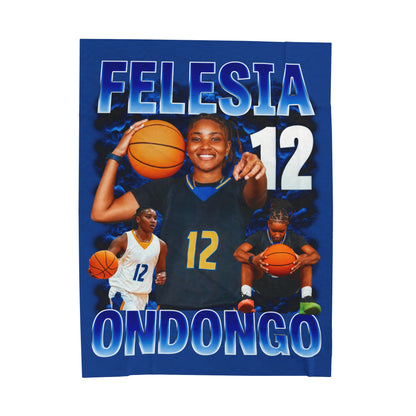 Felesia Ondongo 60"-80" Plush Blanket