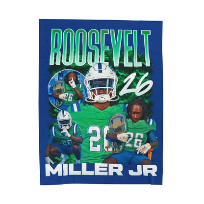 Roosevelt Miller Jr. 60"-80" Plush Blanket