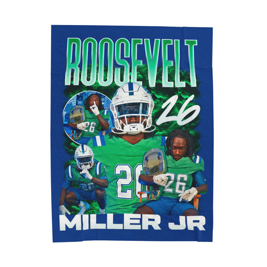 Roosevelt Miller Jr. 60"-80" Plush Blanket