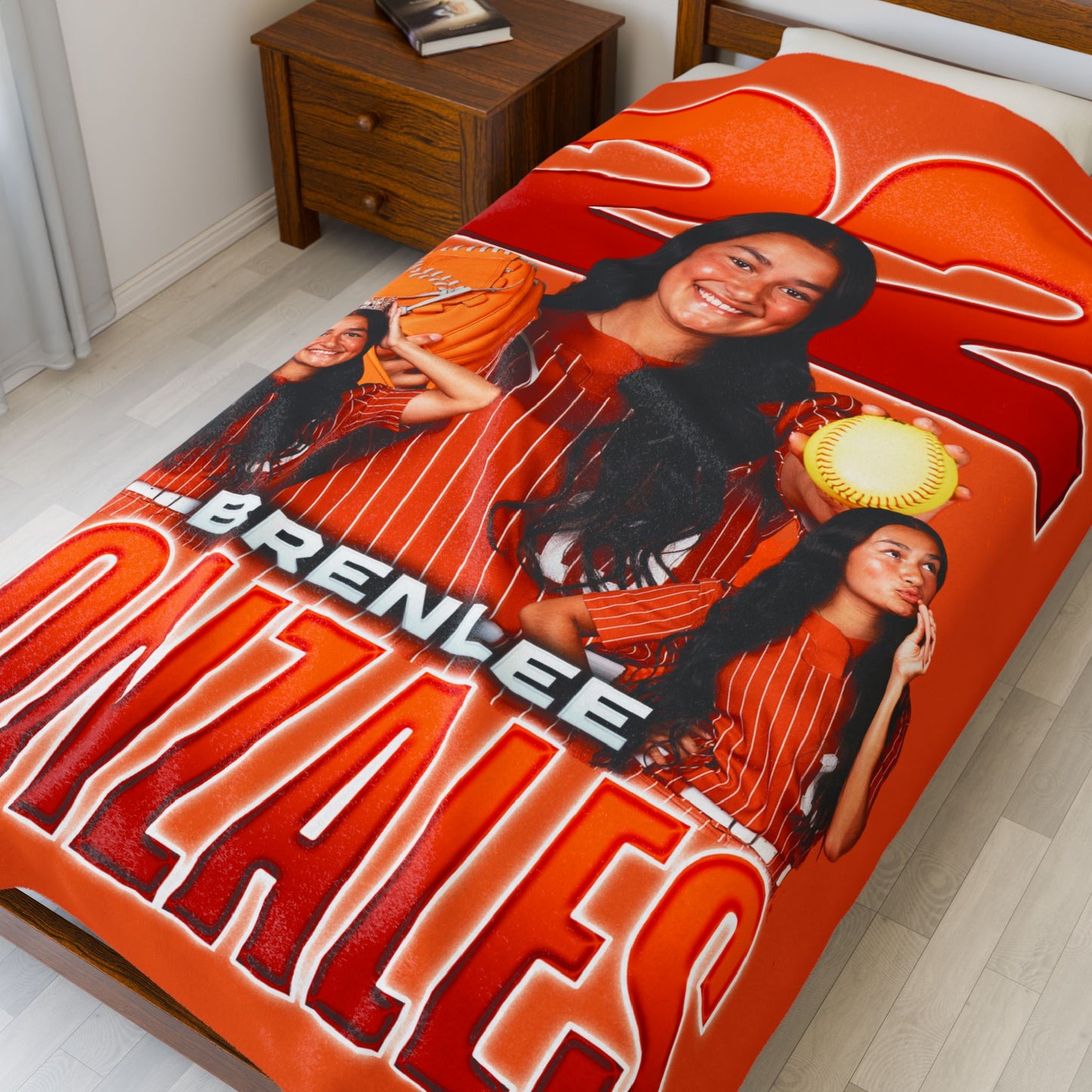 Brenlee Gonzales 60"-80" Plush Blanket