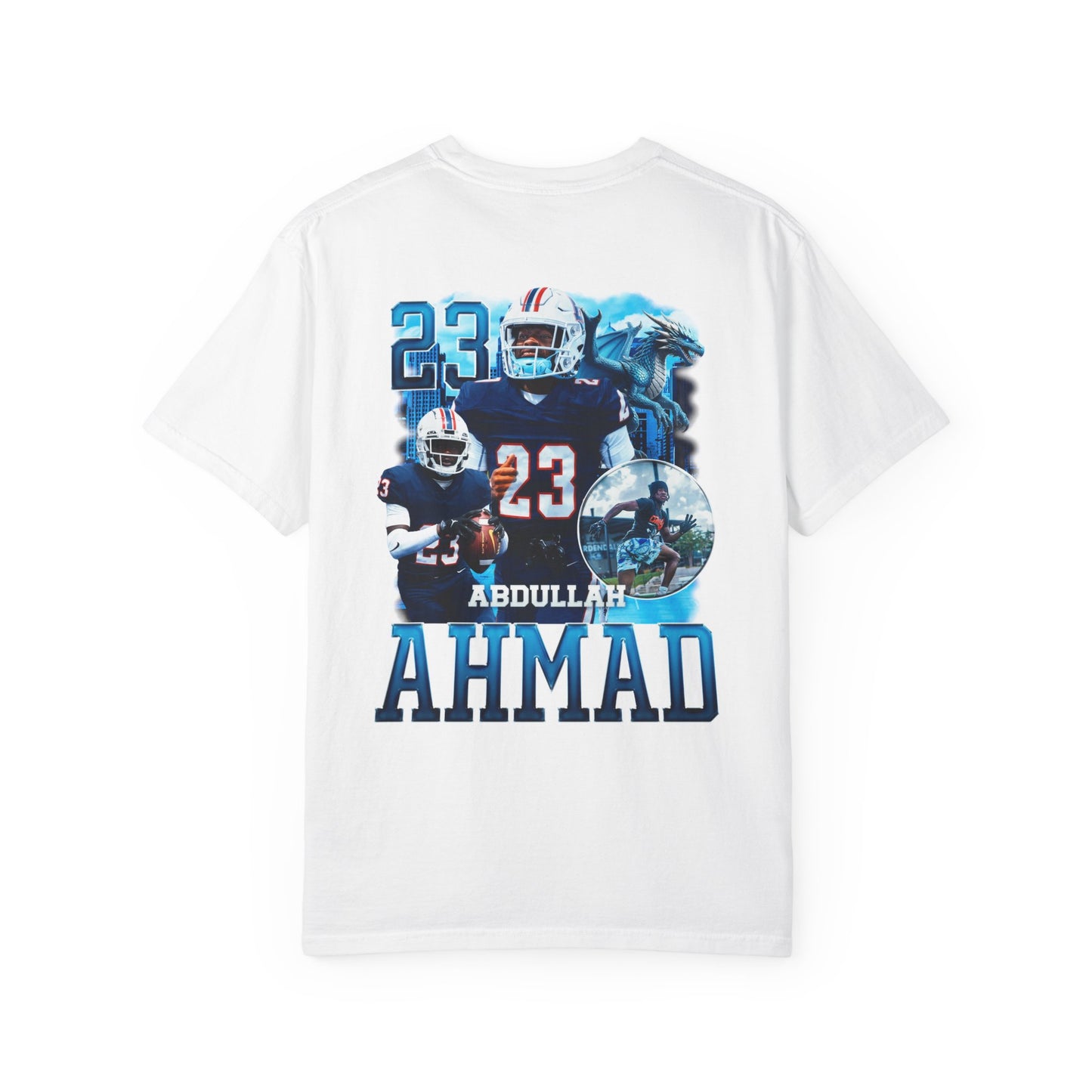 Abdullah Ahmad Logo Front & Back Premium Tee