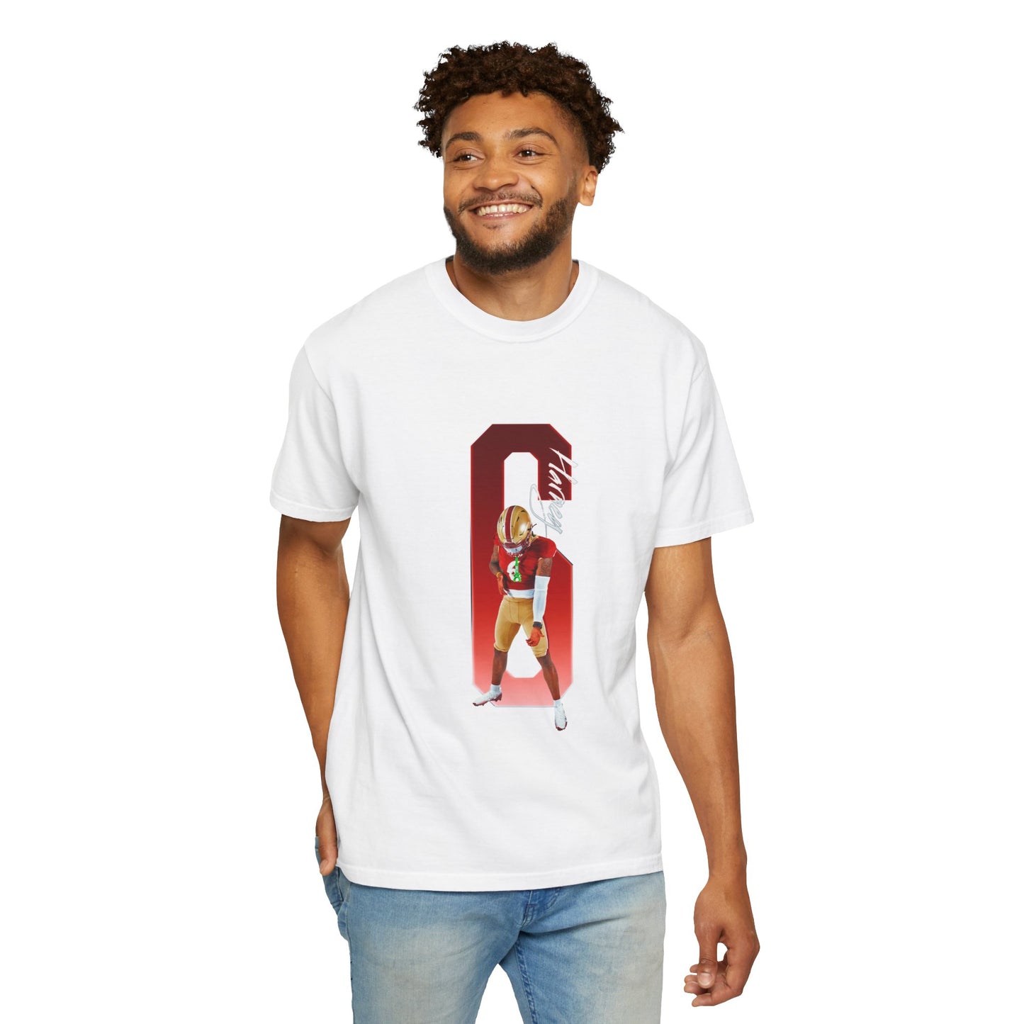 Mack Harney Player Icon Number Premium Tee