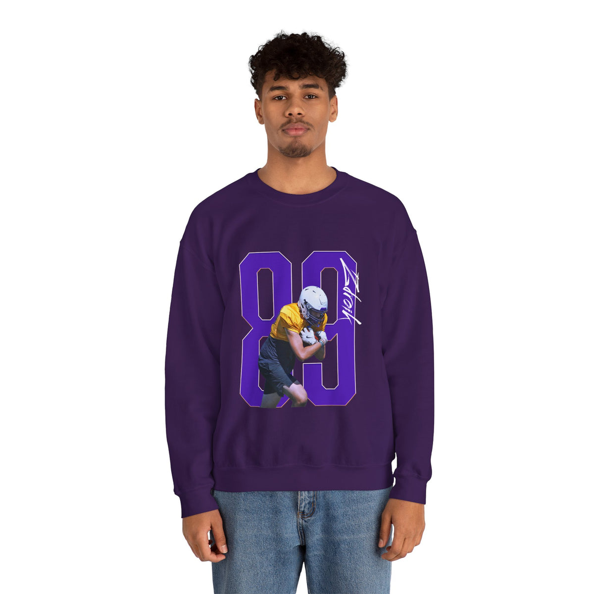 Daniel Zdroik Player Icon Number Crewneck Sweatshirt