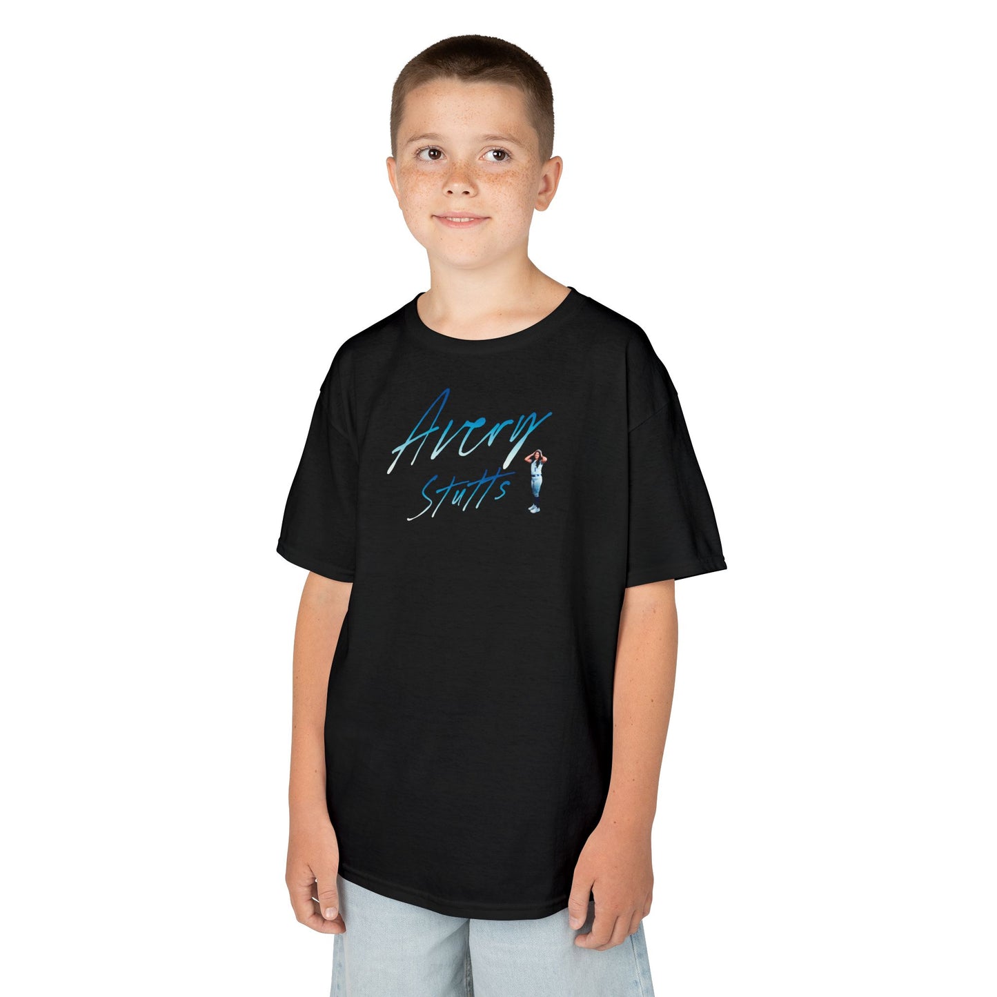 Avery Stutts Cursive Glory Kids Tee