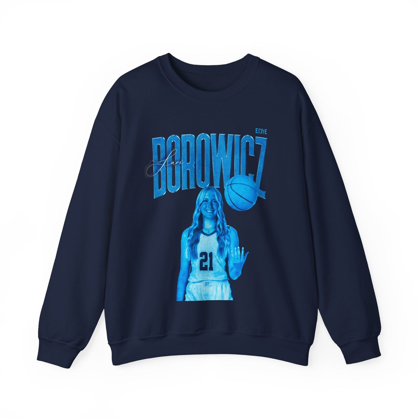 Savi Borowicz Faded Glory Crewneck Sweatshirt
