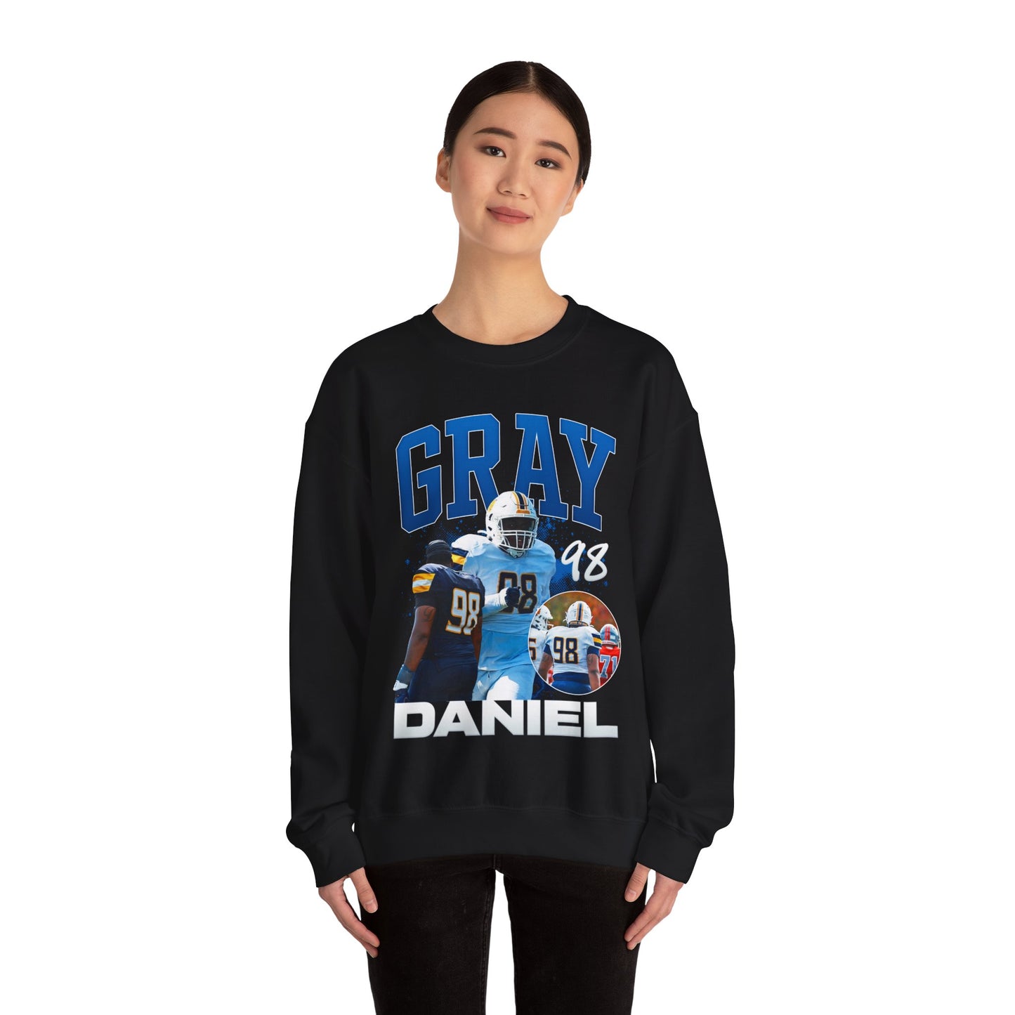 Daniel Gray Last Name Highlight Crewneck Sweatshirt