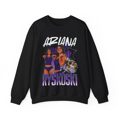 Ariana Ryskoski Colored & White Combo Crewneck Sweatshirt