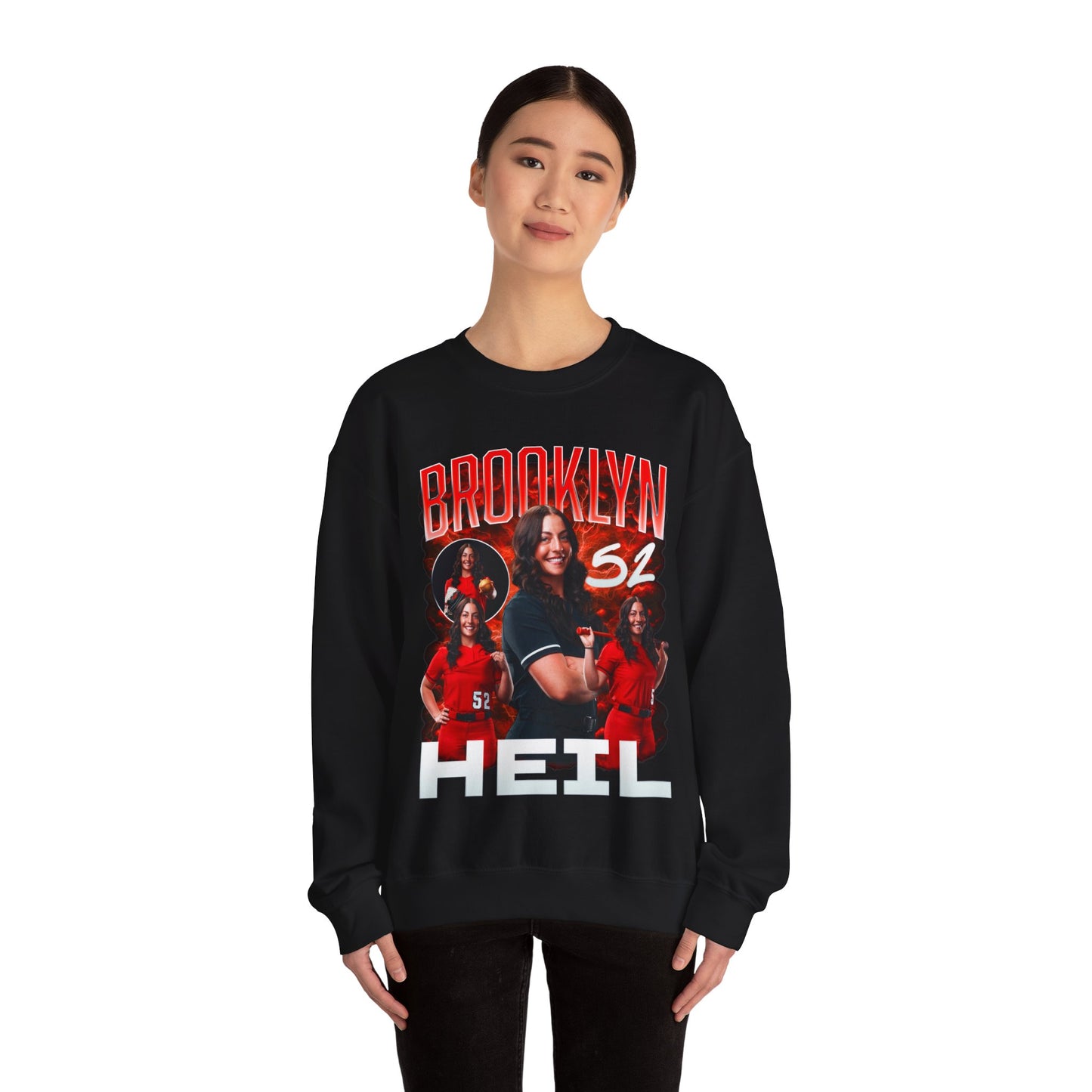 Brooklyn Heil Lightning Storm Crewneck Sweatshirt