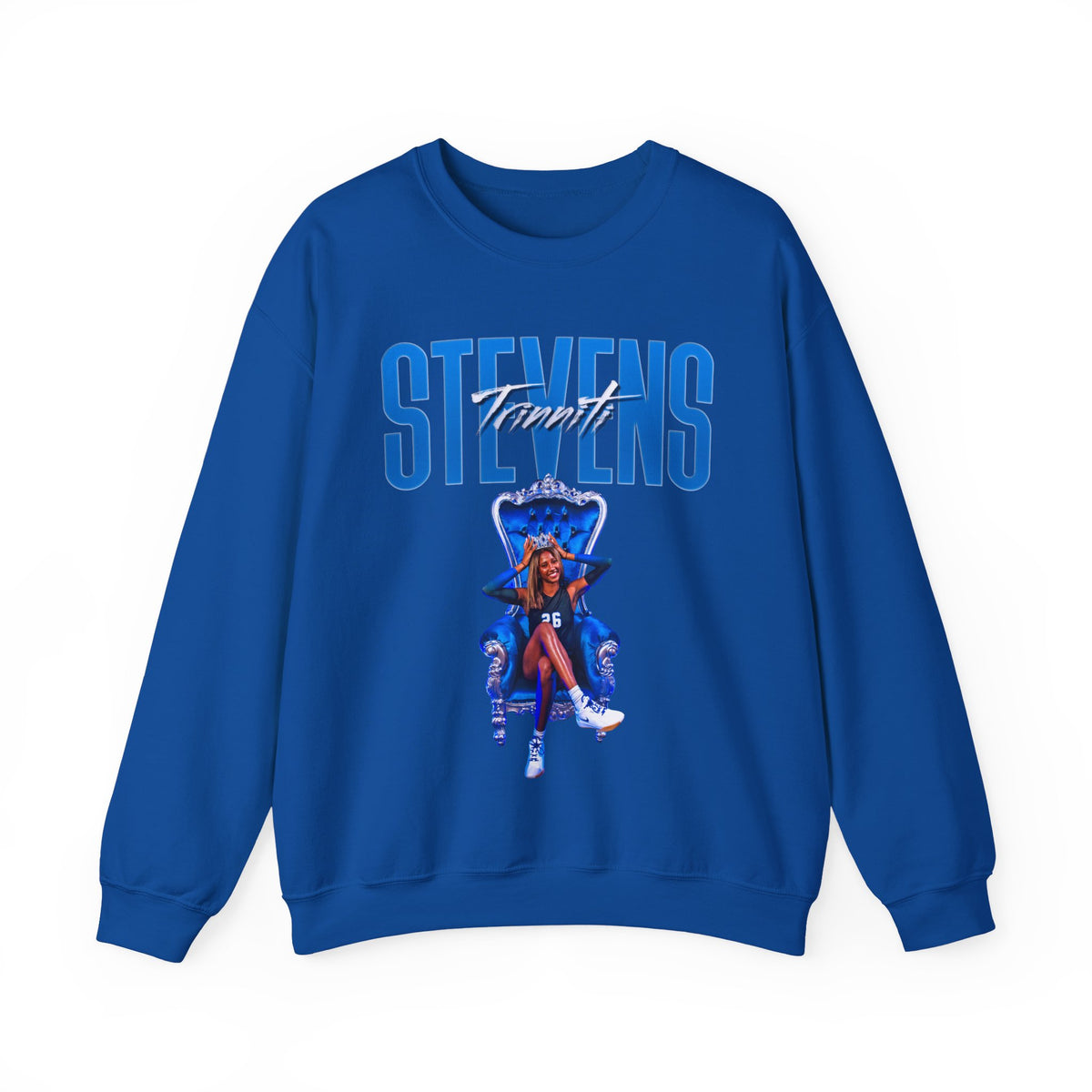 Trinniti Stevens Curved Combo Crewneck Sweatshirt