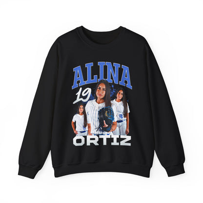 Alina Ortiz First Name Highlight Crewneck Sweatshirt