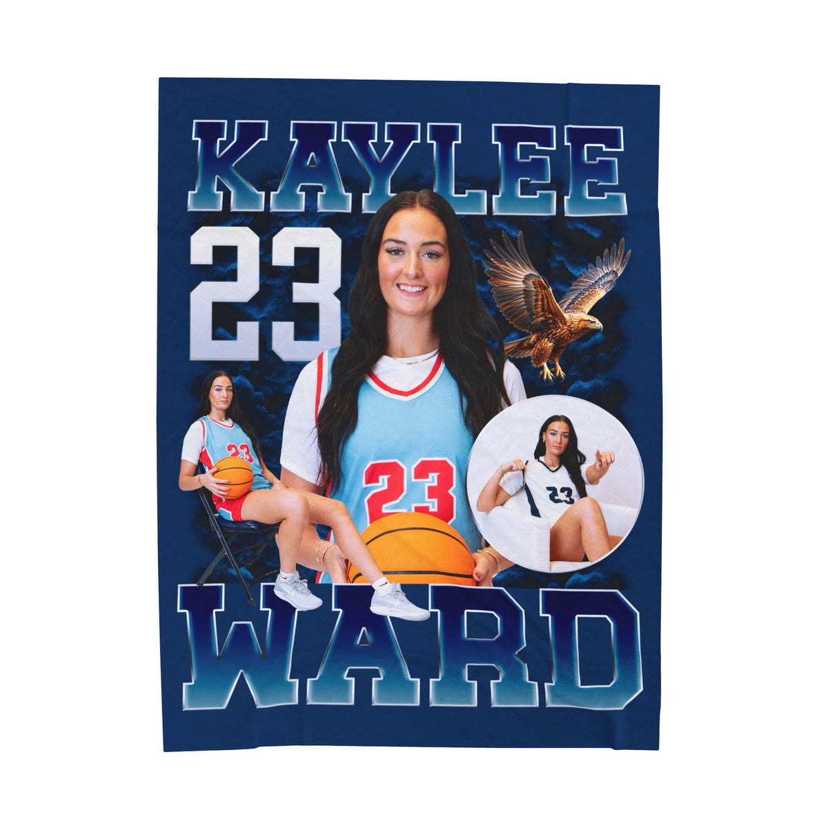 Kaylee Ward 60"-80" Plush Blanket