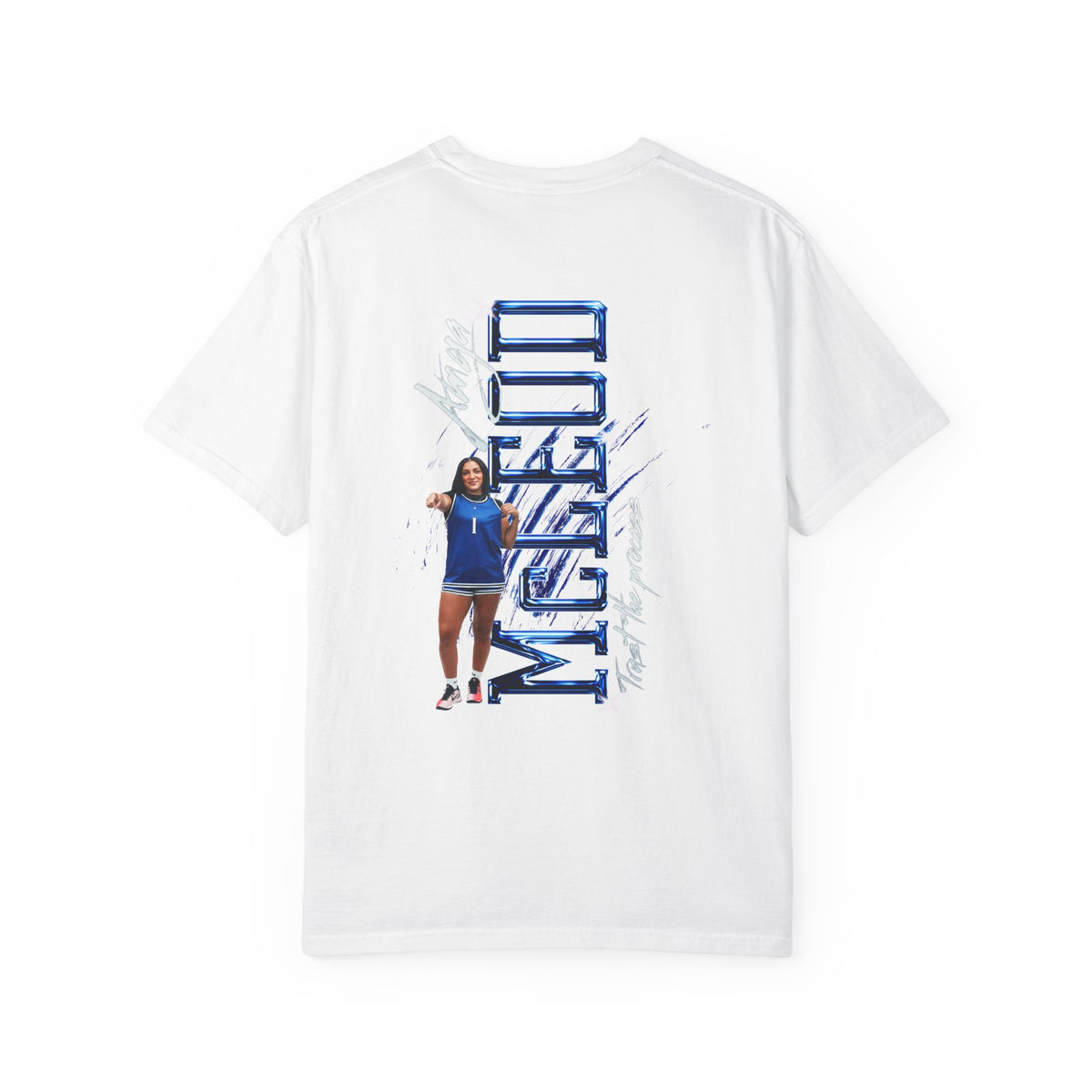 Amya McLeod Logo Front & Back Premium Tee