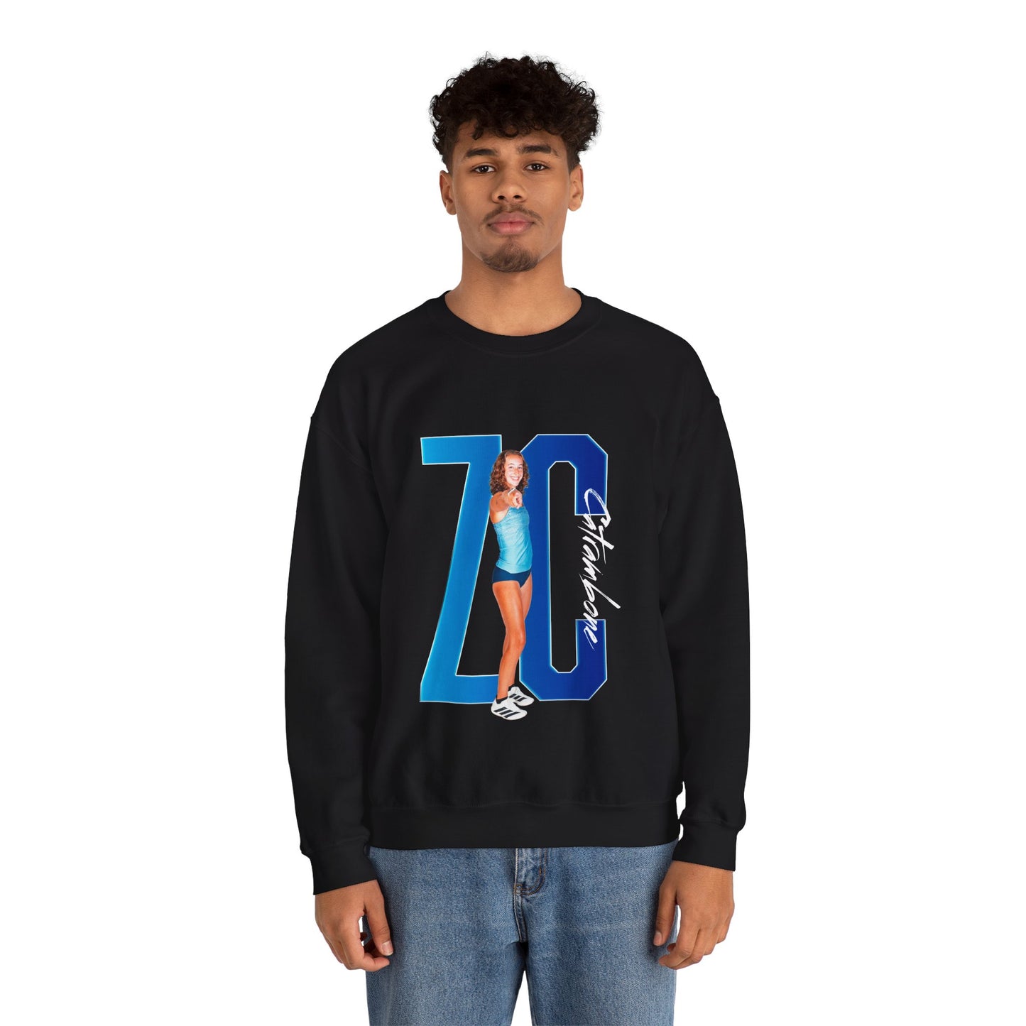 Zoe Catrambone Player Icon Initials Crewneck Sweatshirt