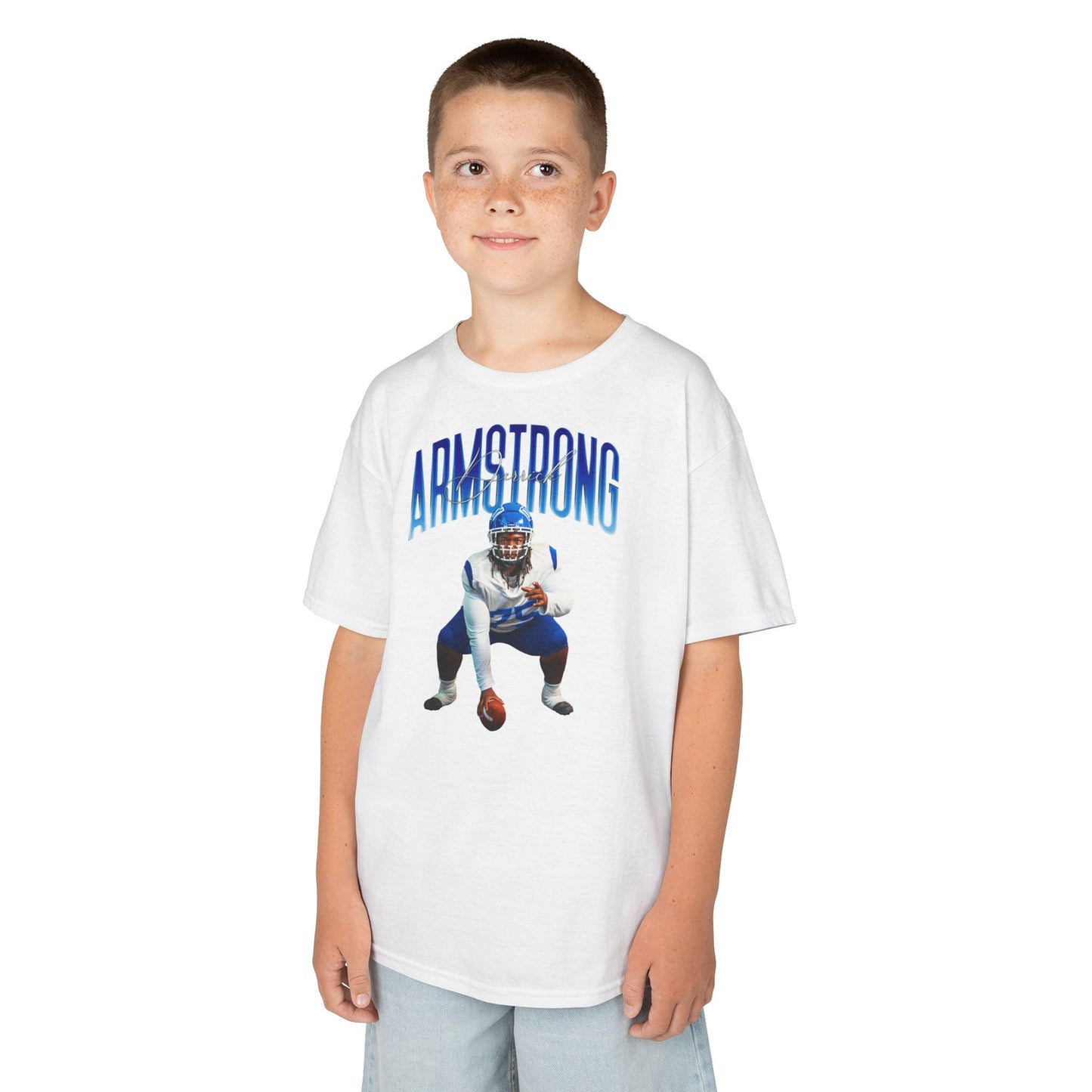 Derrick Armstrong Big Last Name Kids Tee