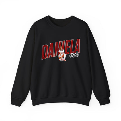 Daniela Portillo Cursive Combo Colored Crewneck Sweatshirt
